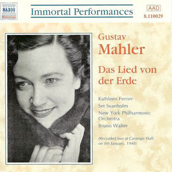 Gustav Mahler - Das Lied Von Der Erde - Used CD