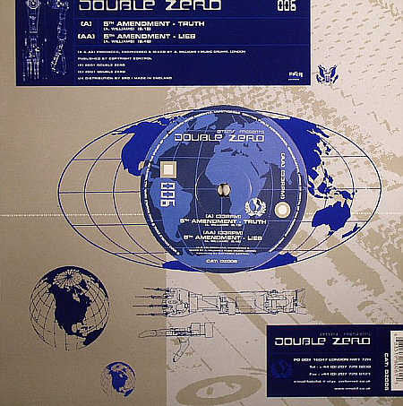 5th Amendment - Truth / Lies - Used Vinyl Record 10"