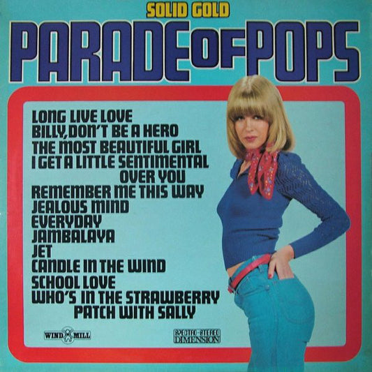 Unknown Artist - Solid Gold Parade Of Pops - Used Vinyl Record