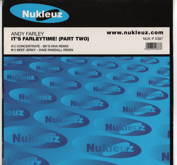 Andy Farley - It's Farleytime! (Part Two) - Used Vinyl Record 12"