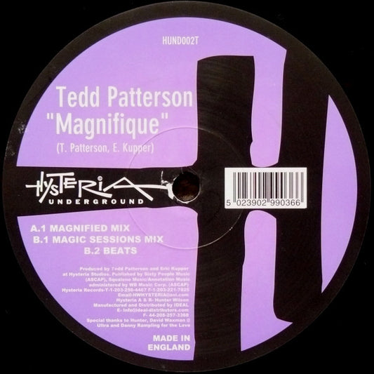 Tedd Patterson - Magnifique - New Vinyl Record 12"