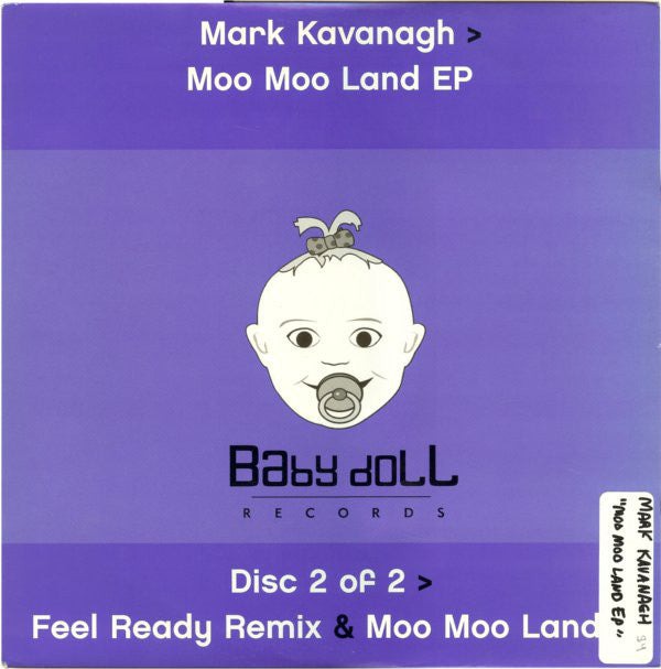 Mark Kavanagh - Moo Moo Land EP (Disc 2) - Used Vinyl Record 12"