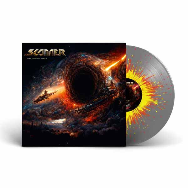 SCANNER - COSMIC RACE (SILVER/RED/YELLOW SPLATTER VINYL) - Vinyl Record