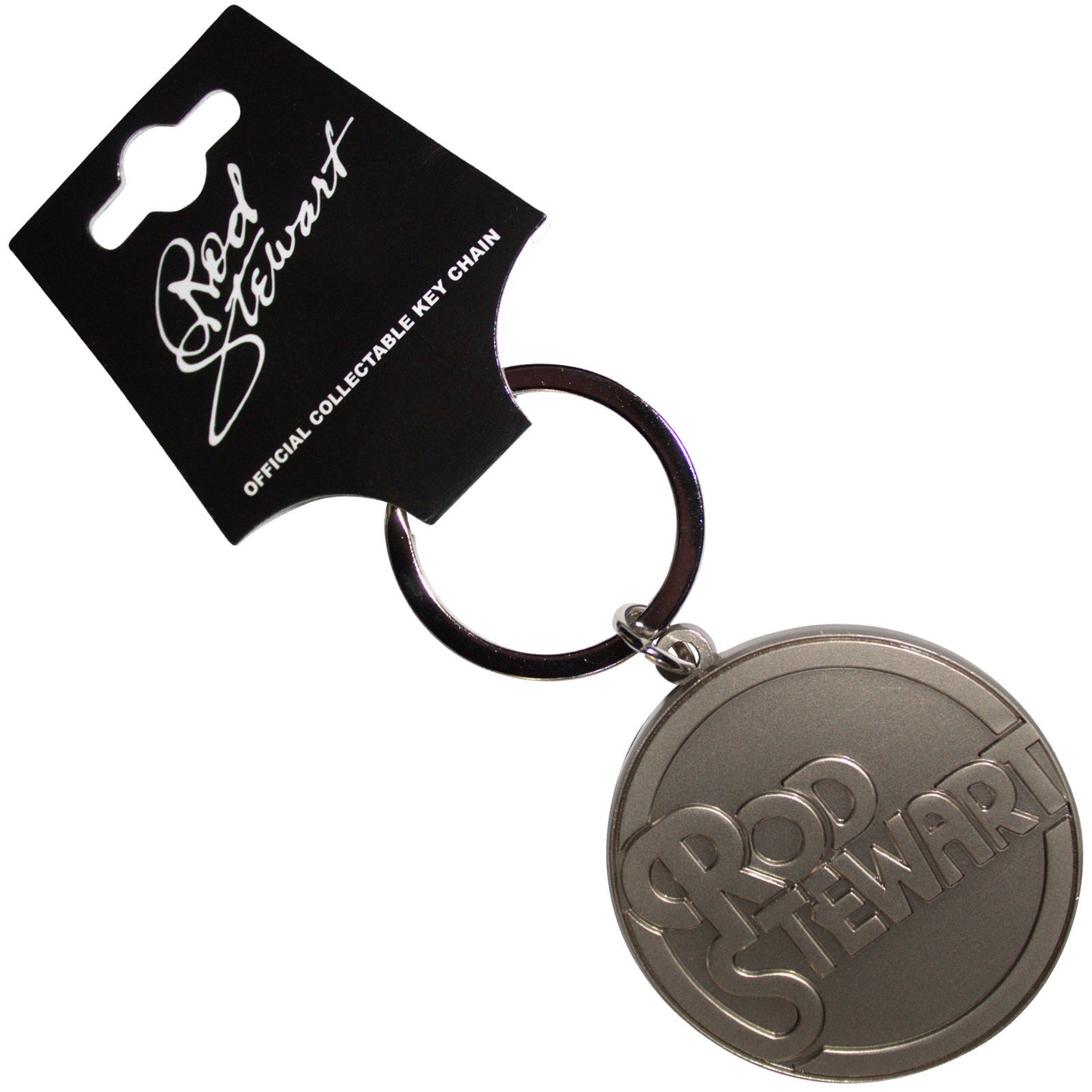 Rod Stewart - Keychain: - keyrings - Stacked Logo Emblem