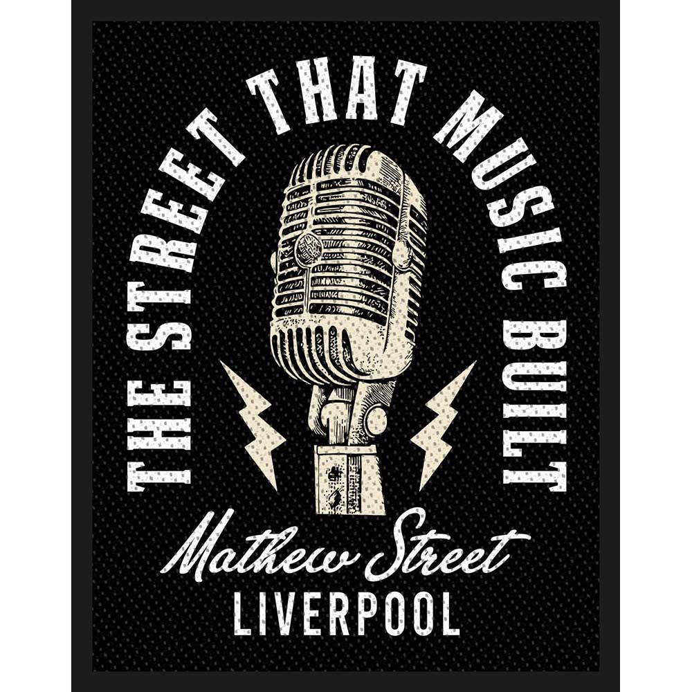 Rock Off - Patch - Mathew St Mic Street That Music Built - Standard