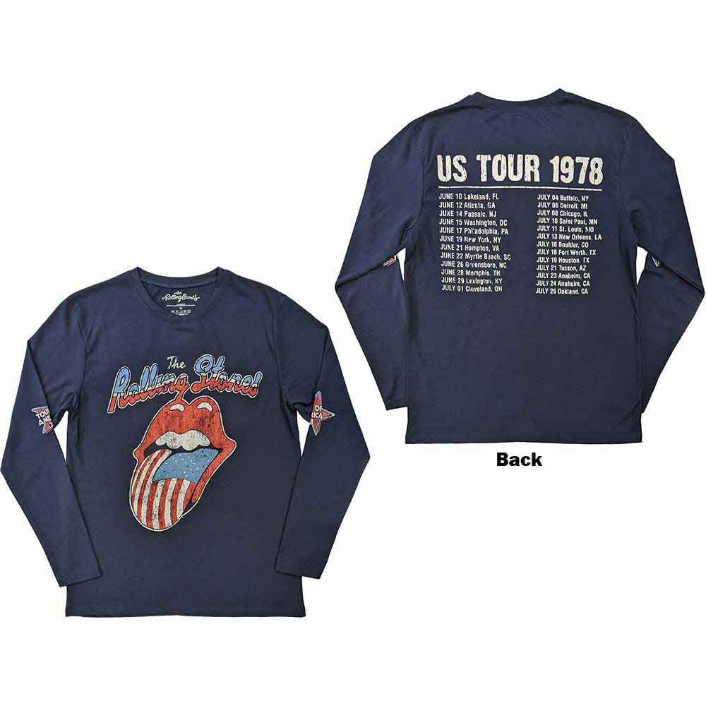 Rolling Stones - tshirt - Unisex - Long Sleeves - Small