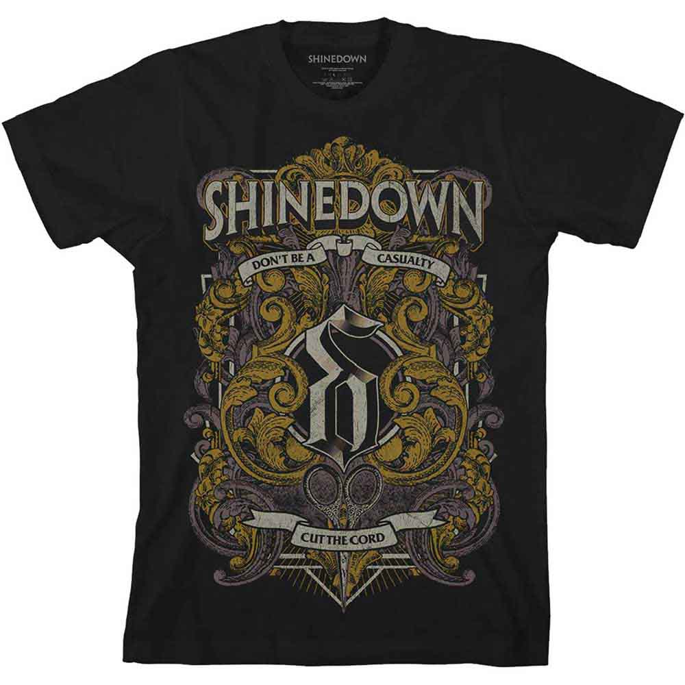 Shinedown - tshirt - Unisex - Short Sleeves - Small