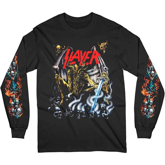 Slayer - tshirt - Unisex - Long Sleeves - Small