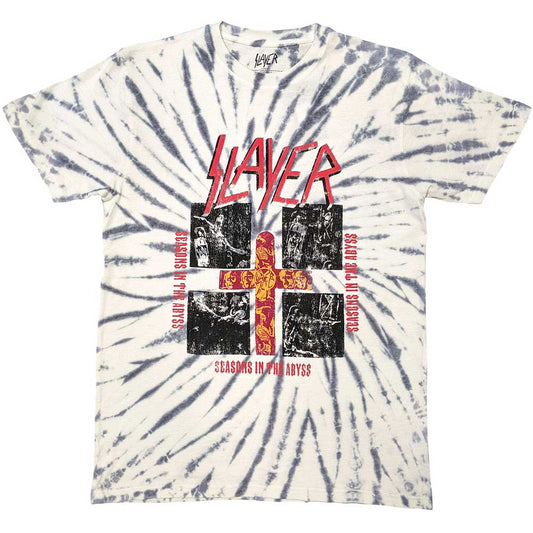 Slayer - tshirt - Unisex - T-Shirts - X-Large - Short Sleeves - Quad S