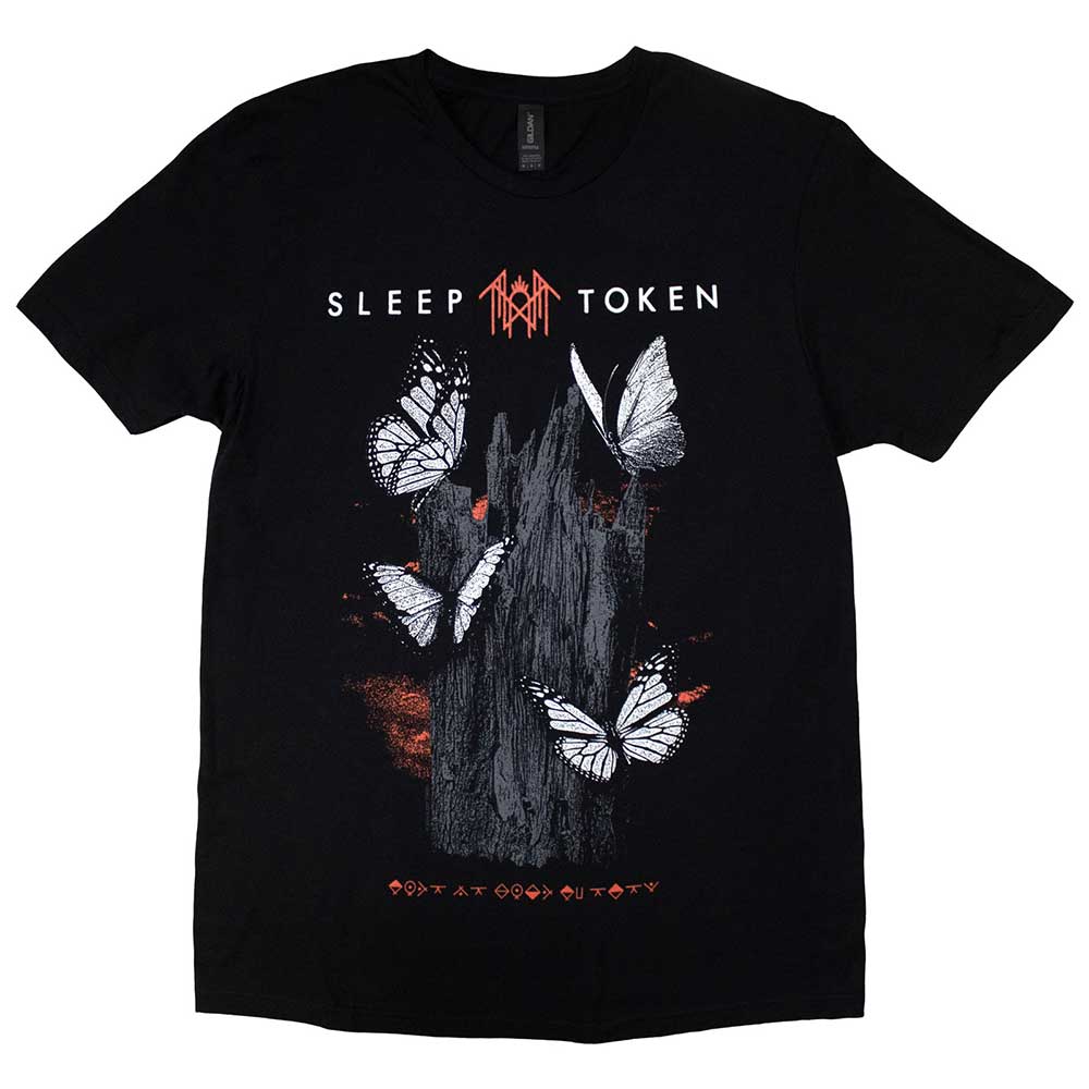 Sleep Token - tshirt - Unisex - Short Sleeves - Butterflies - Small