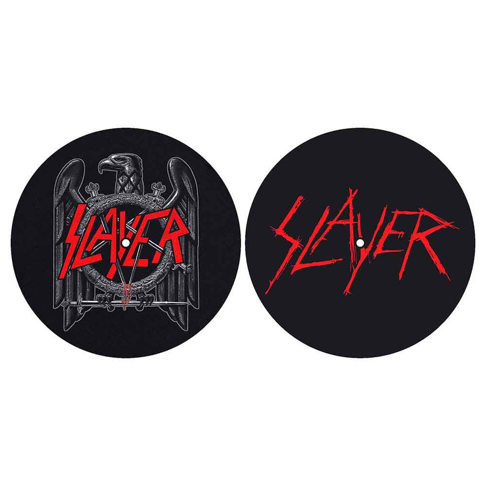 SLAYER - EAGLE / SCRATCHED LOGO - SLIP MATS - Binders & Notebooks