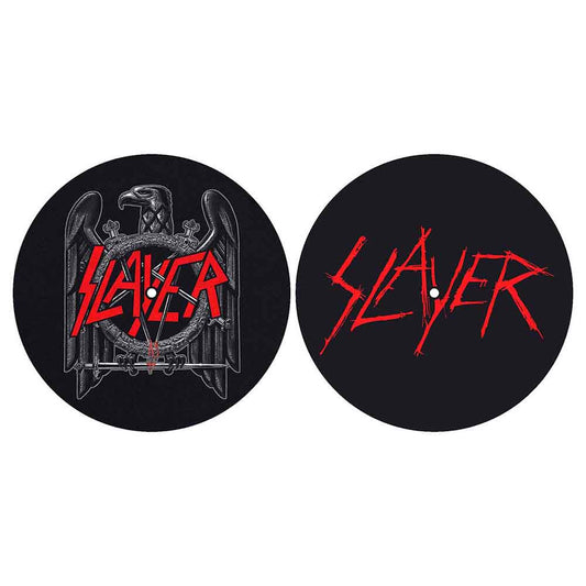 SLAYER - EAGLE / SCRATCHED LOGO - SLIP MATS - Binders & Notebooks