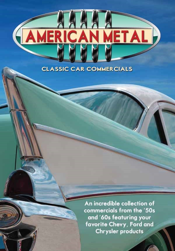 DOCUMENTARY - AMERICAN METAL: CLASSIC CAR COMMERCIALS - New DVD