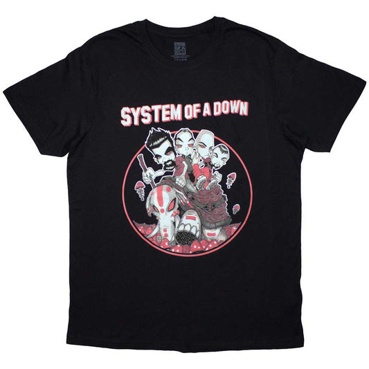 System Of A Down - tshirt - Unisex - X-Large - Short Sleeves