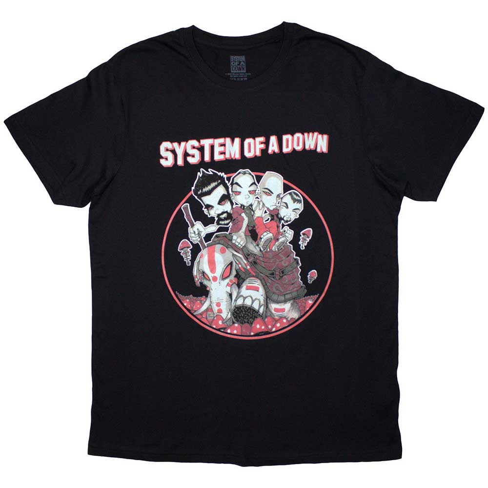 System Of A Down - tshirt - Unisex - Large - Short Sleeves