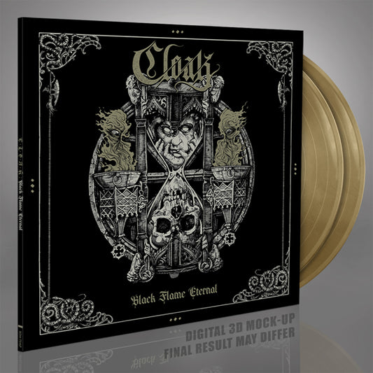 CLOAK - BLACK FLAME ETERNAL (GOLD VINYL) - New Vinyl Record DLP