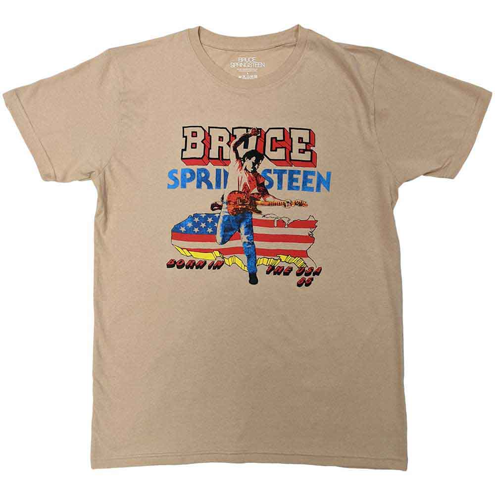 Bruce Springsteen - tshirt - Unisex - Short Sleeves - Medium
