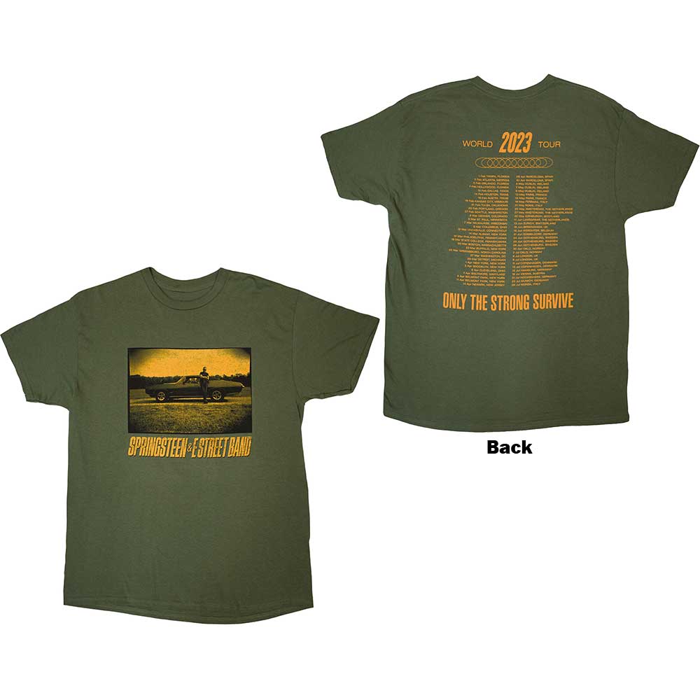 Bruce Springsteen - tshirt - Unisex - Short Sleeves - Medium
