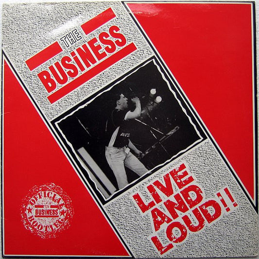 BUSINESS - LIVE AND LOUD (CLASSIC BLACK VINYL OR RED VINYL) - New Viny