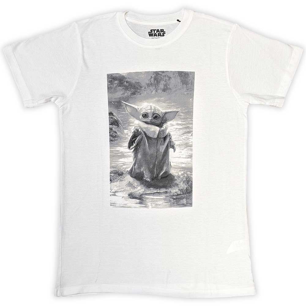 Star Wars - tshirt - Unisex - Short Sleeves - The Mandalorian  - Small