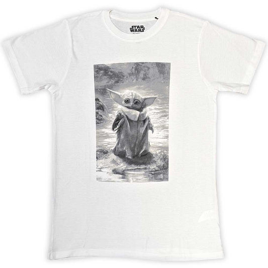 Star Wars - tshirt - Unisex - Short Sleeves - The Mandalorian  - Small