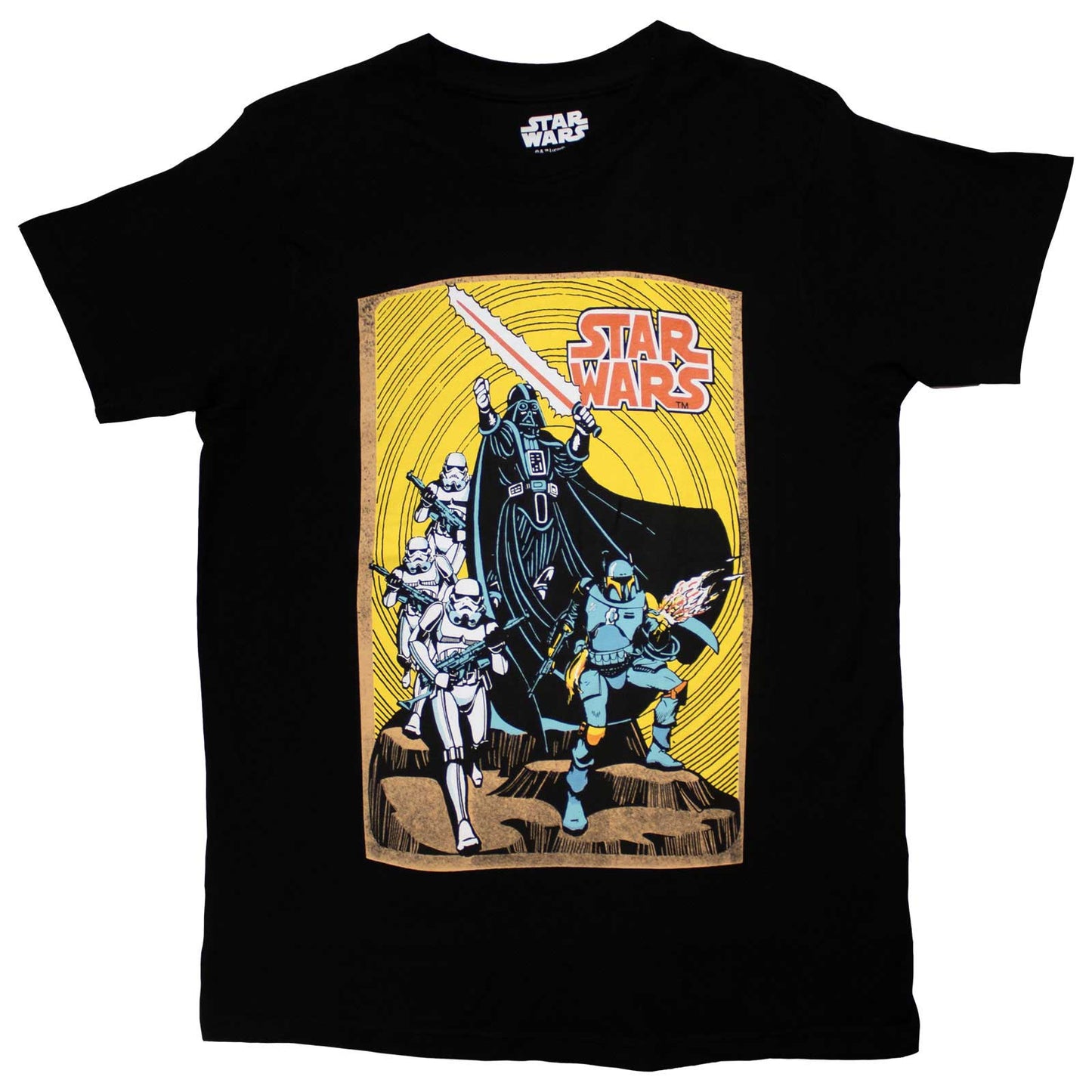 Star Wars - tshirt - Unisex - Short Sleeves - Vader Command Sc - Small