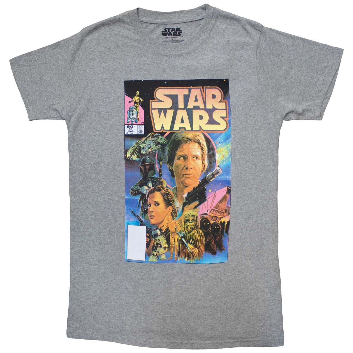 Star Wars - tshirt - Unisex - Short Sleeves - The Original Mar - Small