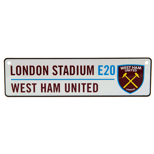 West Ham United FC - Window Sign - New Metal Signs