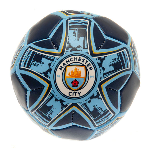 Manchester City FC - 4 inch Soft Ball - New Mini Balls