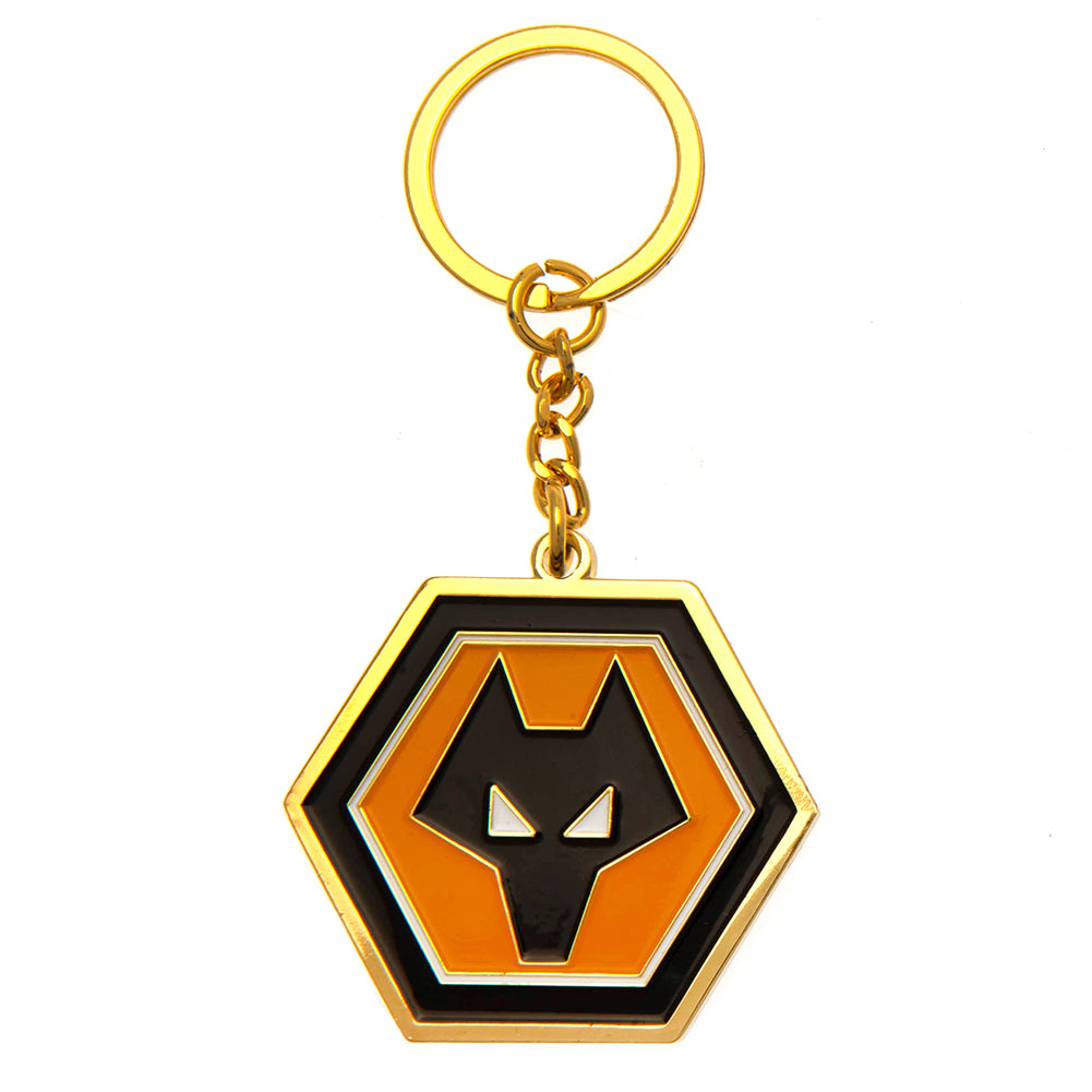 Wolverhampton Wander - Keyring - keyrings - Approx 40mm x 30mm - New K