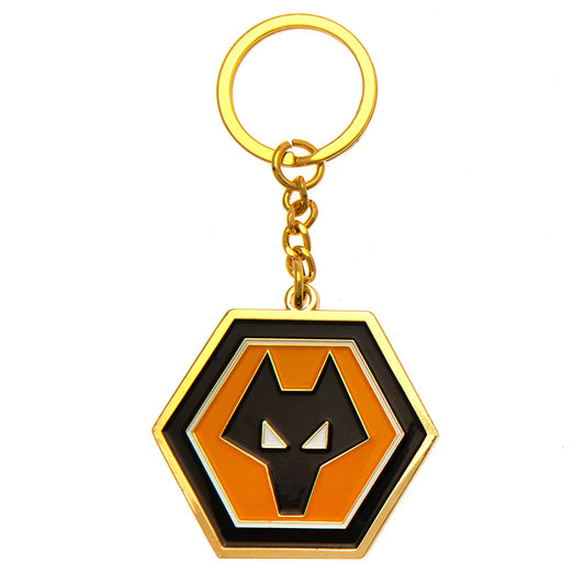 Wolverhampton Wander - Keyring - keyrings - Approx 40mm x 30mm - New K
