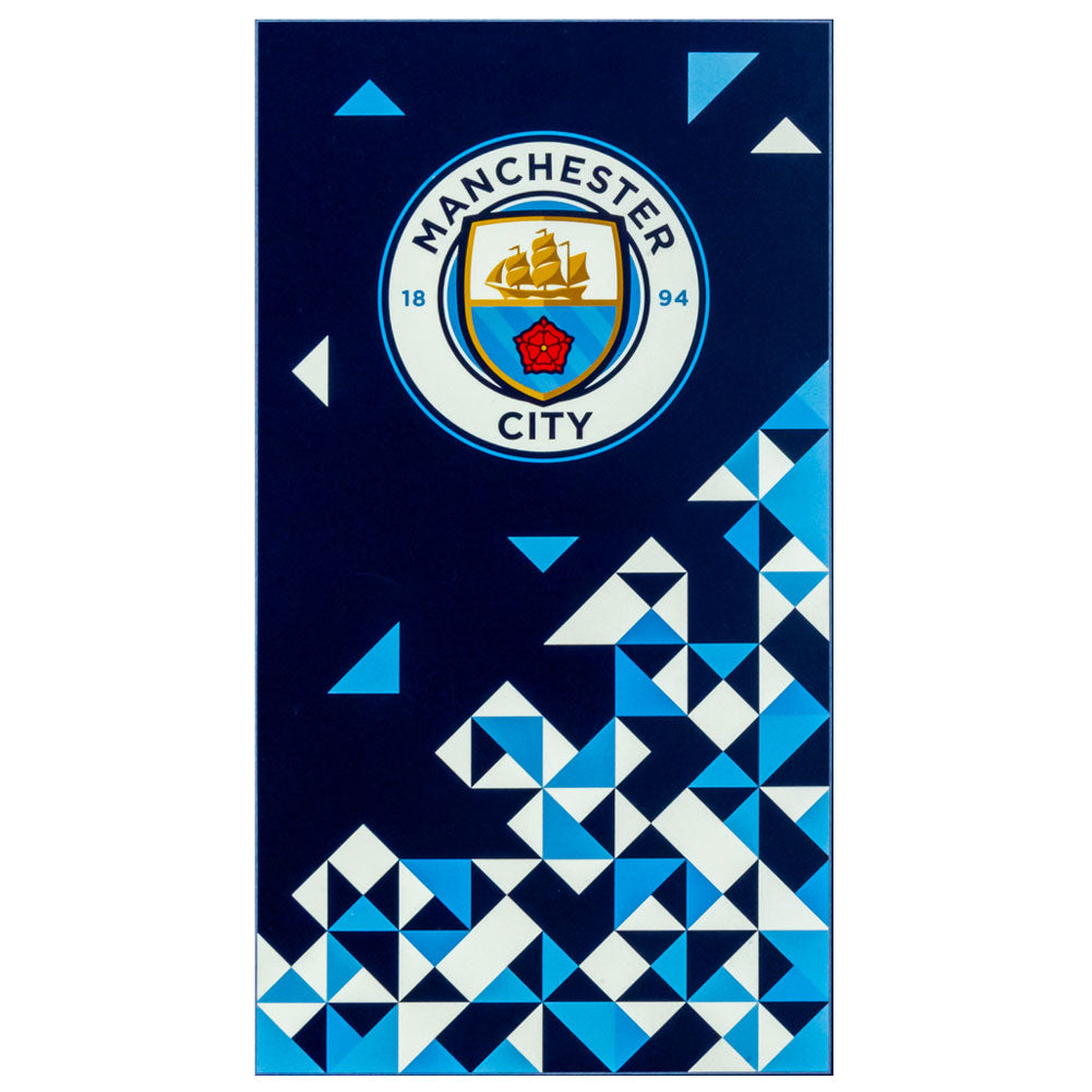 Manchester City FC - Particle Towe - Approx 140cm x 70cm (55in x 28in)