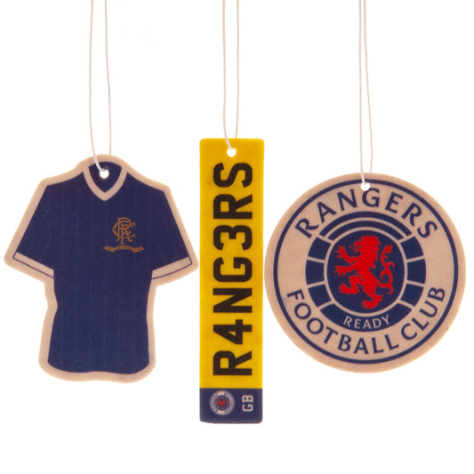 Rangers FC - 3pk Air Freshener - Air Fresheners
