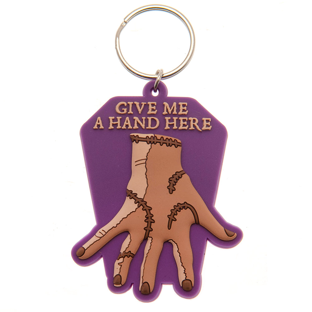 Wednesday - PVC Keyring Th - keyrings - Approx 50mm x 60mm - New Keyri