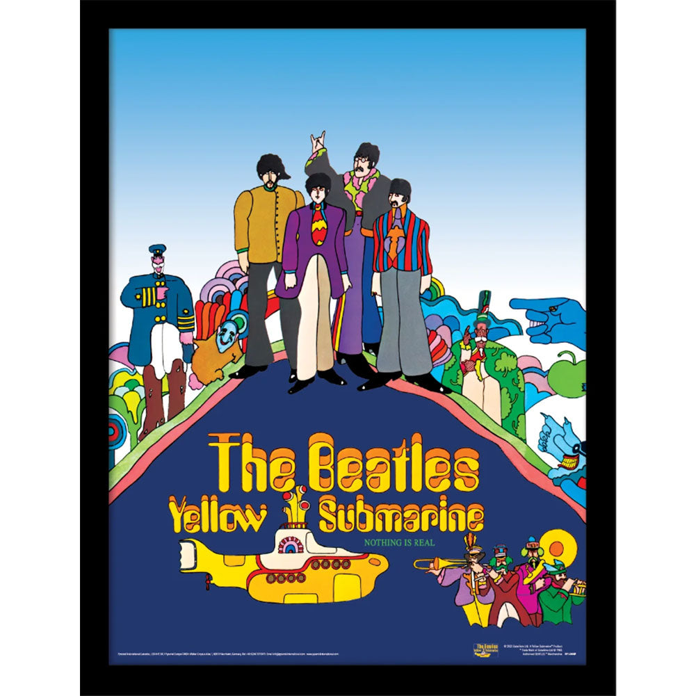 Beatles - Picture Yellow Submarine 16 x 12 - Pictures