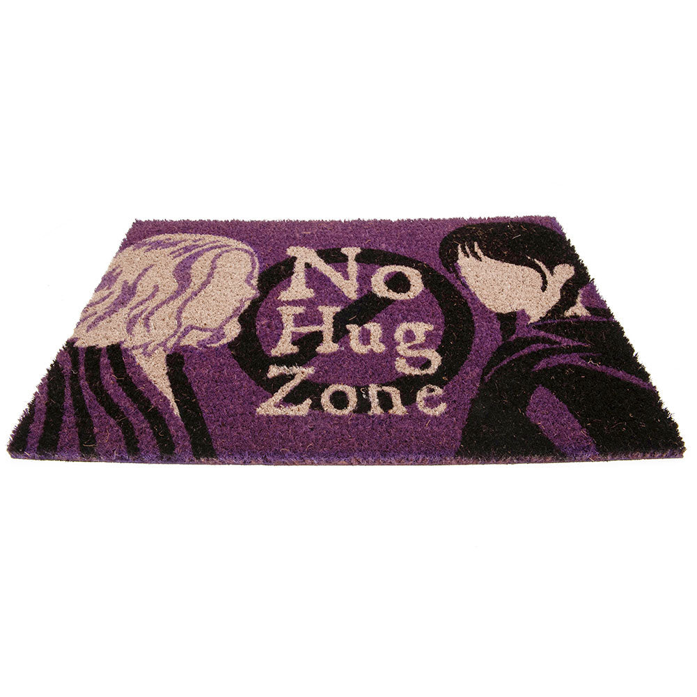 WEDNESDAY - - No Hug Zone Doormat - New Door Mat