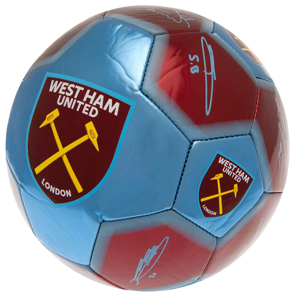 West Ham United FC - Sig 26 Football - Footballs Size 5