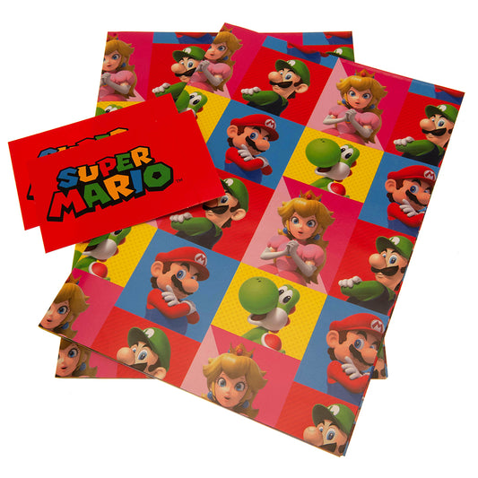 Super Mario - Gift Wrap - Cards & Gift Wrap