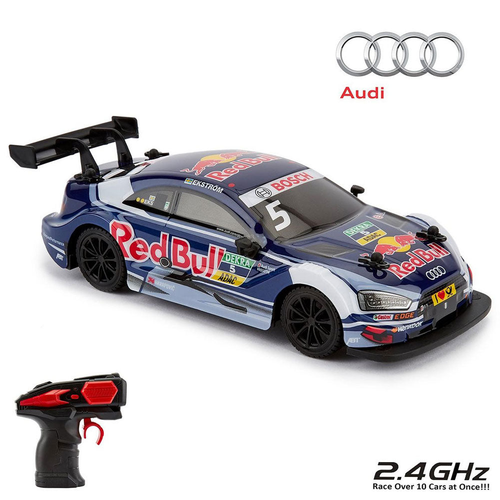 Audi - DTM Blue Red Bull Radio Controlled Car 1:24 Scale - Radio Contr