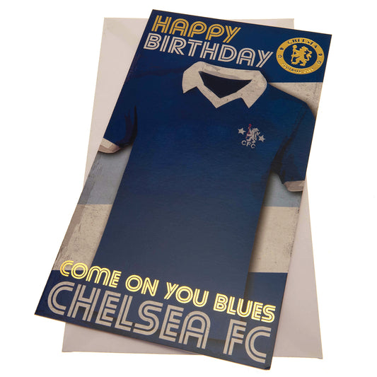 Chelsea FC - Birthday Card Retro - Cards & Gift Wrap