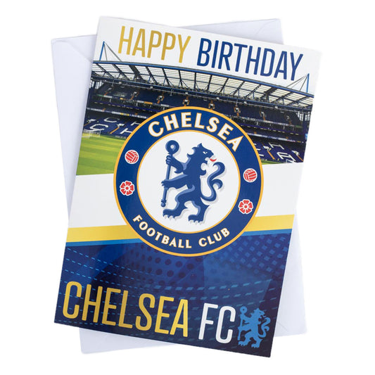 Chelsea FC - Musical Birthday Card - Cards & Gift Wrap