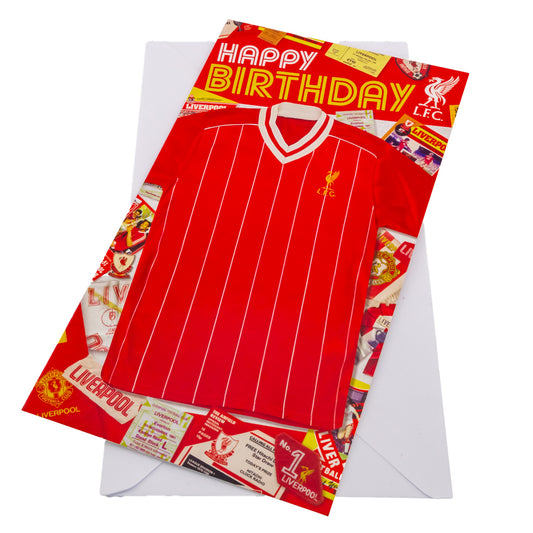 Liverpool FC - Birthday Card Retro - Cards & Gift Wrap