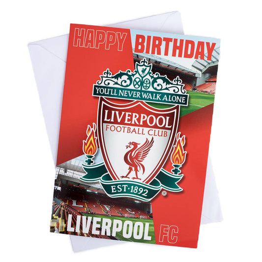 Liverpool FC - Musical Birthday Card - Cards & Gift Wrap