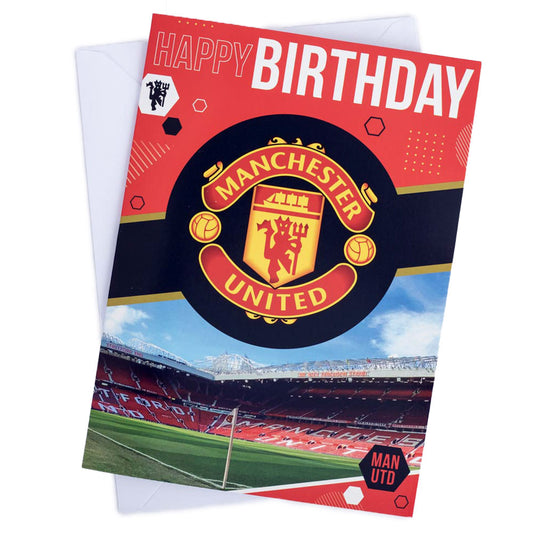 Manchester United FC - Musical Birthday Card - Cards & Gift Wrap