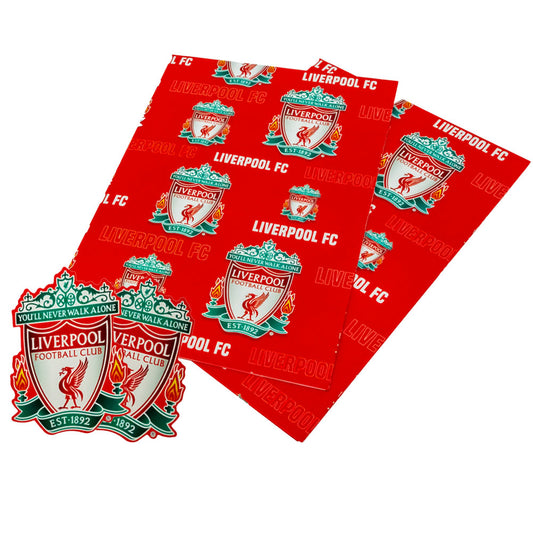 Liverpool FC - Text Gift Wrap - Cards & Gift Wrap