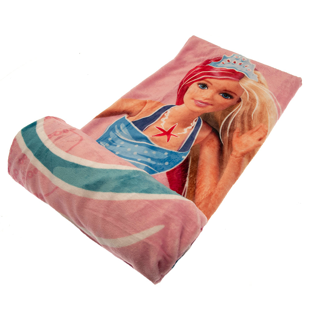Barbie - Premium Fleece - Branded Soft Toys - B - Approx 170cm x 130cm
