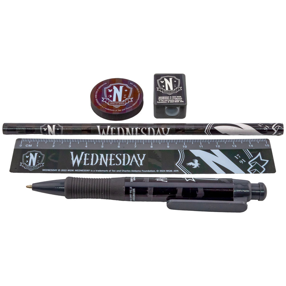 Wednesday - 5pc Stationery Set - Stationery Sets