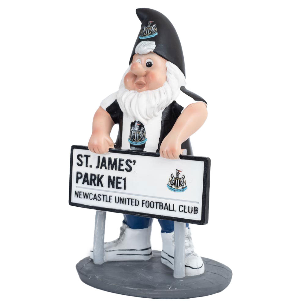 Newcastle United FC - Street Sign Gnome - Garden