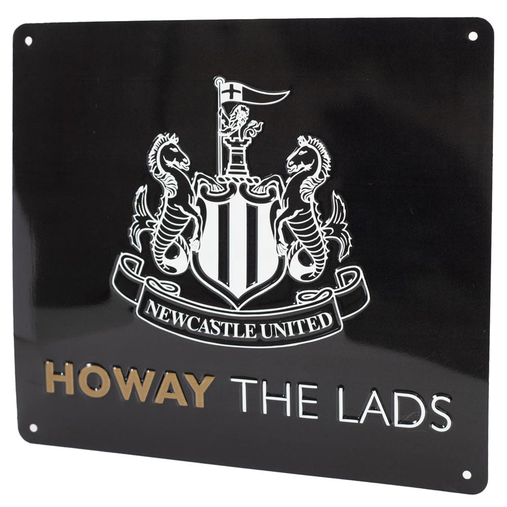 Newcastle United FC - Tunnel Sign - New Metal Signs