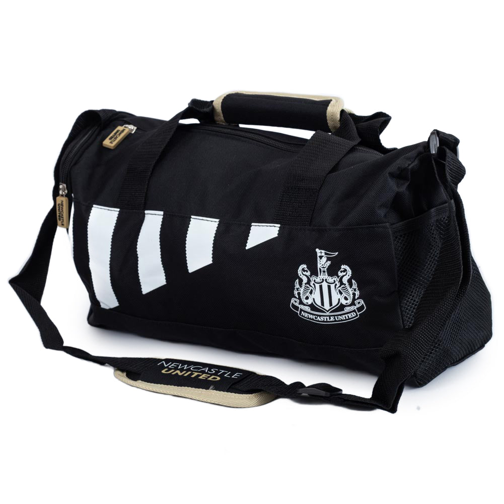 Newcastle United FC - Stripe Duffle - Clot - Approx 38cm x 20cm x 14cm